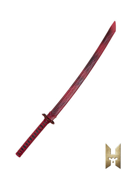 Katana Ryugan per LARP modello Ruby
