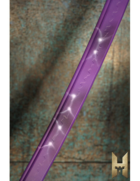 Katana Ryugan per LARP modello Amethyst