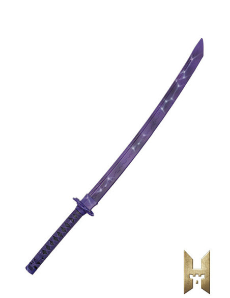 Katana Ryugan per LARP modello Amethyst