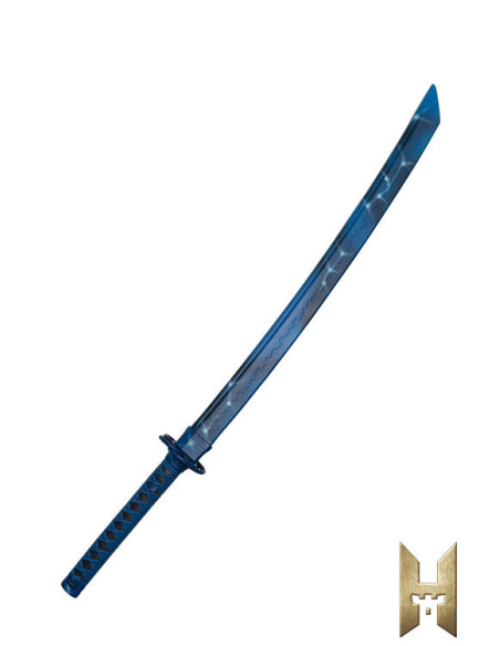 Katana Ryugan per LARP modello Smeraldo
