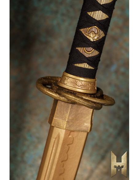 Katana Ryugan per LARP modello Gold