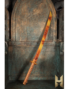 Katana Ryugan per LARP modello Citrine