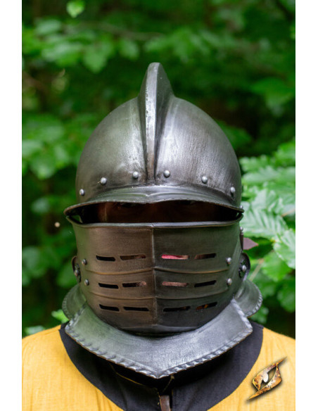 Casco Borgoñota con visiera in...