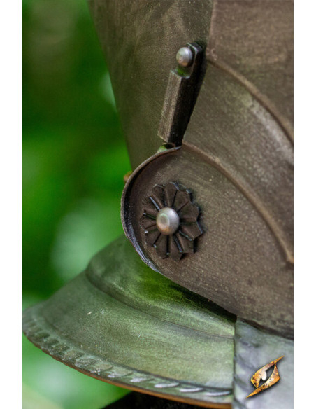 Casco Borgoñota con visiera in...