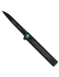 Coltello da campo marca Tokisu modello nero lucido