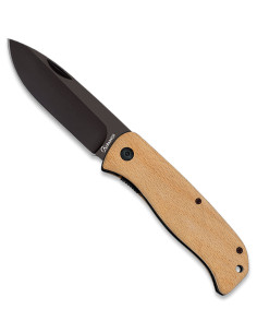 Coltello da campo Albainox lama in acciaio annerito (8,5...