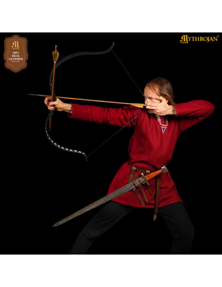 Tahalí rinascimentale in cuoio...