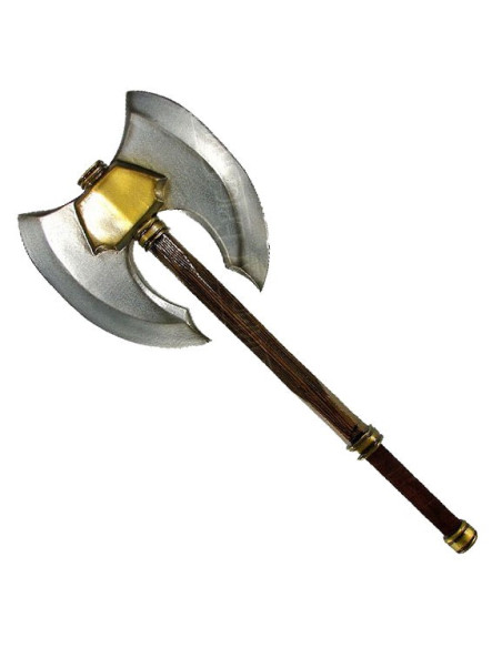 Ascia in lattice a doppia lama, 85 cm.