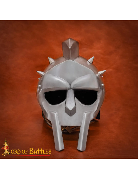 el casco romano de Gladiator Maximus...