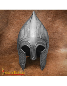el casco fantasia di Gondor, con rivestimento in pelle