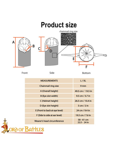 Casco vichingo con visiera e cotta di...