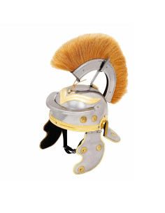 Casco da Centurione Romano con cresta gialla