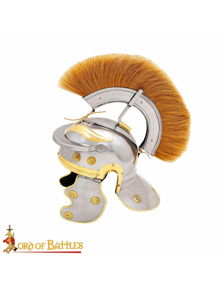 Casco da Centurione Romano con cresta...