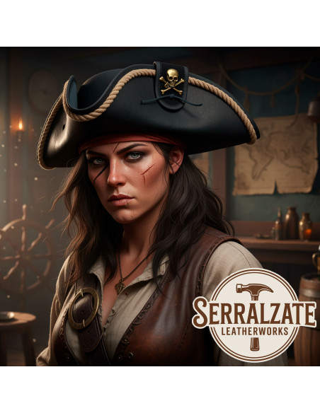 Cappello pirata artigianale del...