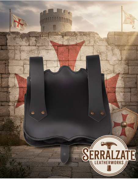 Borsa medievale in pelle modello...