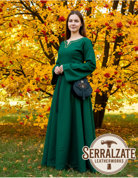 Borsa medievale in pelle modello...