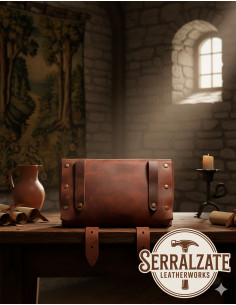 Borsa medieval albero della vita con doppia chiusura -... 2