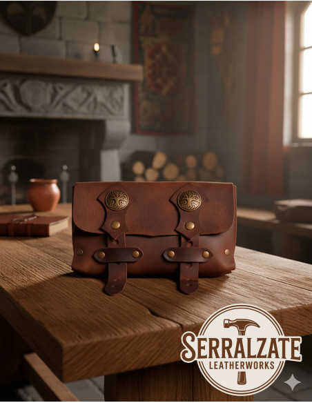 Borsa medieval albero della vita con...