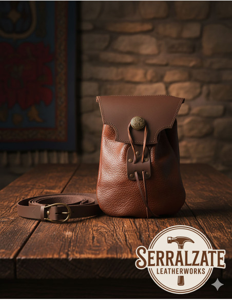 Borsa medievale guerriera celtica con...