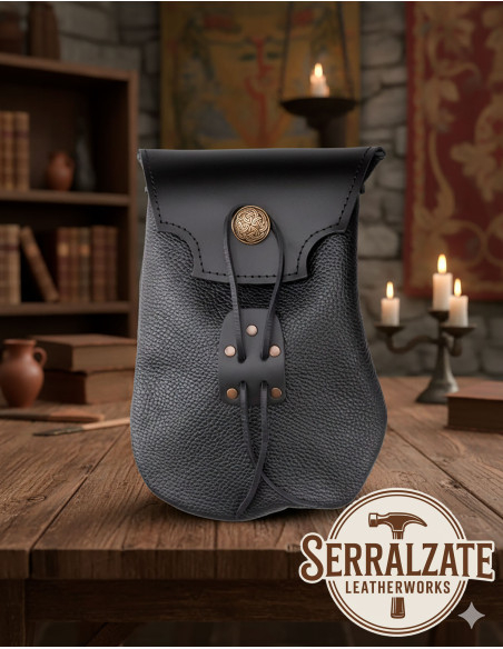 Borsa guerriero nodi celtici - Nera