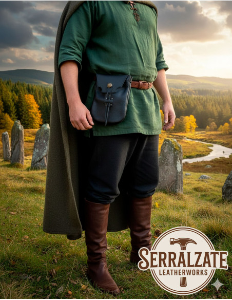 Borsa guerriero nodi celtici - Nera