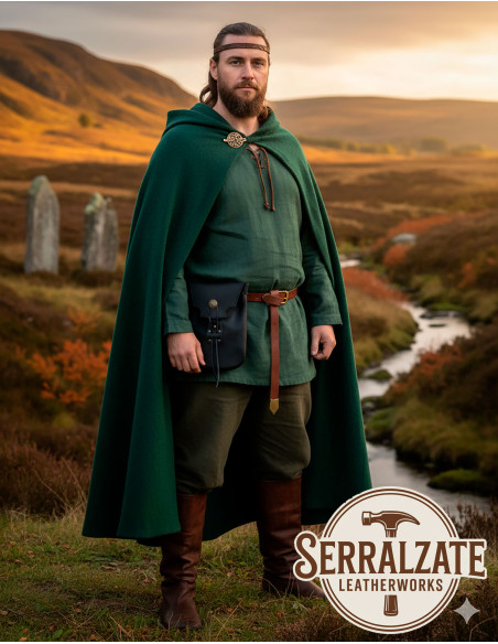 Borsa guerriero nodi celtici - Nera