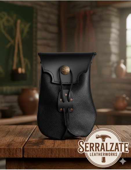 Borsa guerriero nodi celtici - Nera