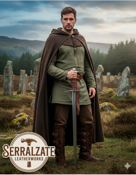 Polainas medievali Sir William con 4...