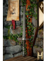 Spada Imperiale corta finitura acciaio per LARP (102 cm.)