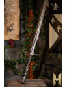 Spada Imperiale lunga finitura acciaio per LARP (120 cm.)