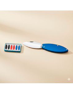 Set di 6 coltelli portachiavi Albainox, colori assortiti... 2