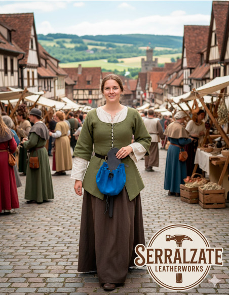 Borsa misericordiosa medievale in...