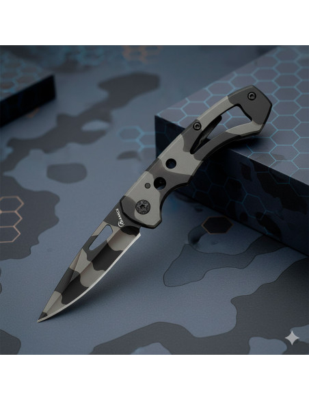 Coltello tattico Albainox Camo Urbano...