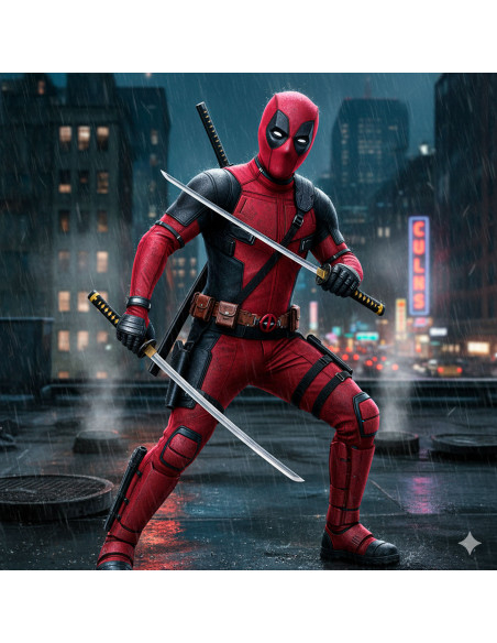 Set 2 katane con fondina per schiena...