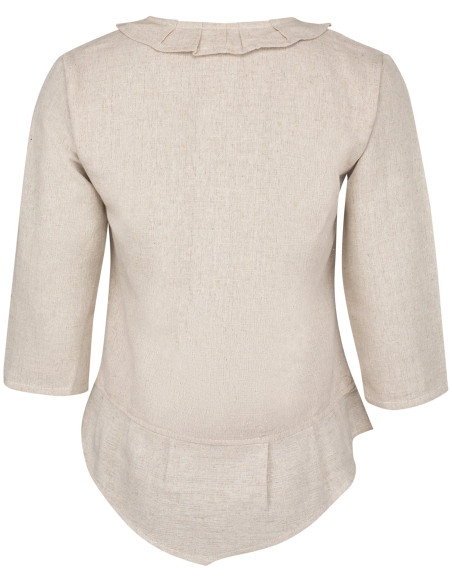 Blusa medieval in cotone modello...