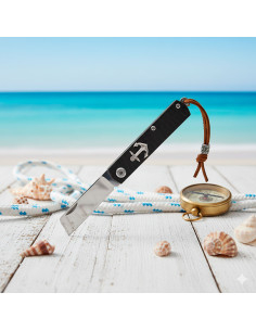 Coltello da marina Albainox Ancla, punta tagliata (13,8 cm).