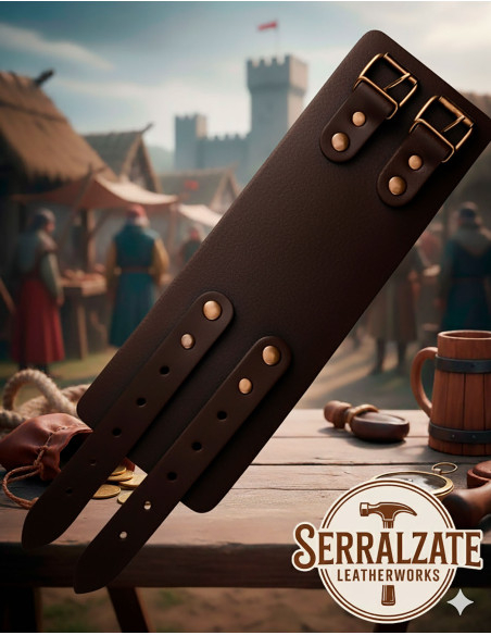 Bracciale medievale regolabile da...