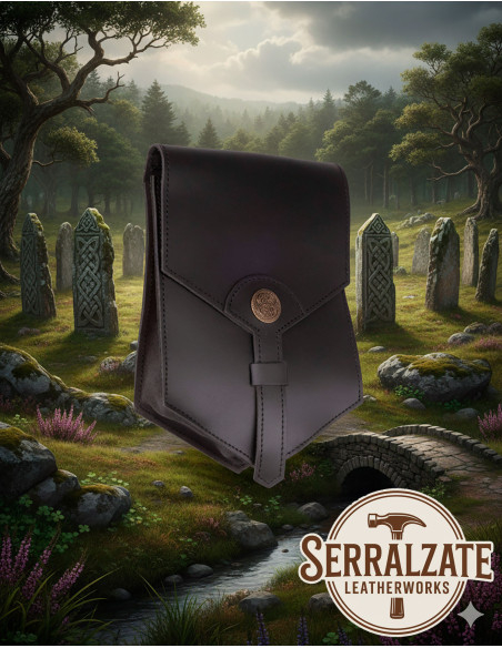 Borsa medievale in pelle modello...