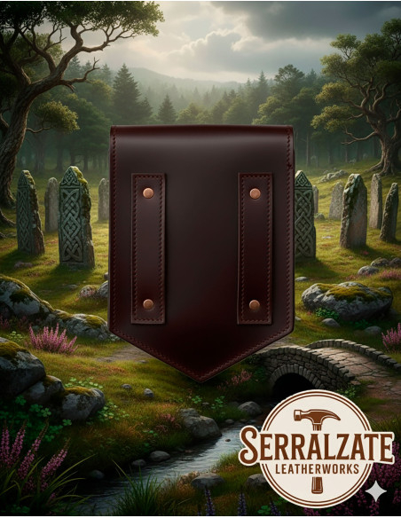 Borsa celtica in pelle modello...