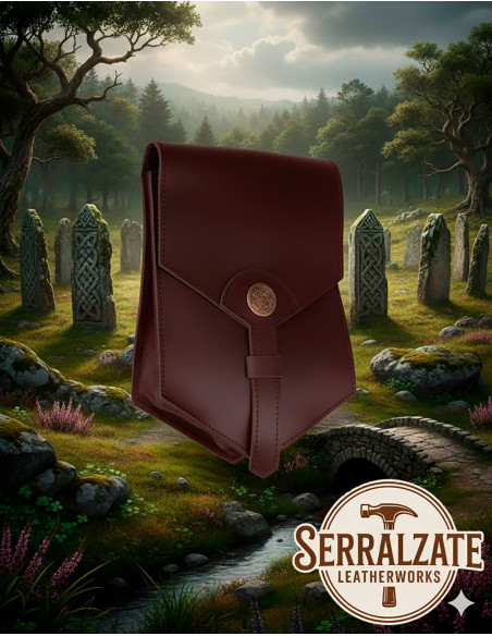 Borsa celtica in pelle modello...