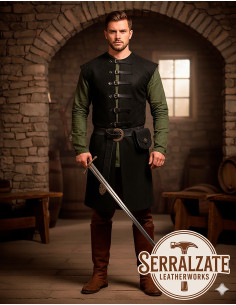 Túnica medieval Baldomero - Nero 2