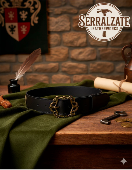 Cintura medievale Godfrey in pelle -... Cintura medievale Godfrey in pelle -...