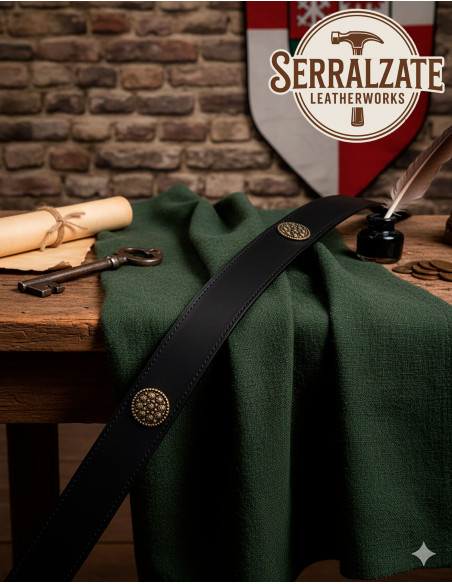 Cintura medievale Godfrey in pelle -... Cintura medievale Godfrey in pelle -...