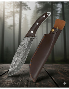 Coltello sportivo Albainox Leaf Printing
