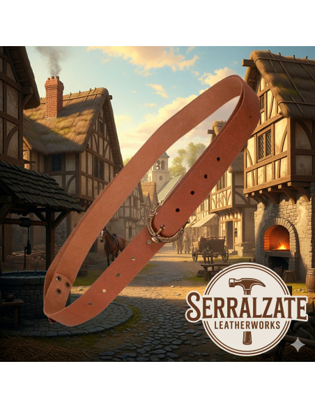 Cintura medievale Carolus serpente -...