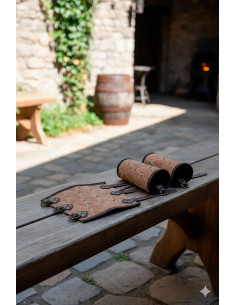 Bracciali medievali Suffolk - Marroni