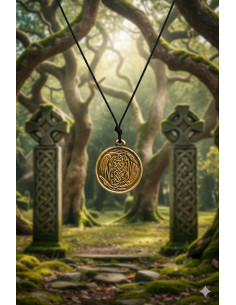 Ciondolo ali celtiche - dorato