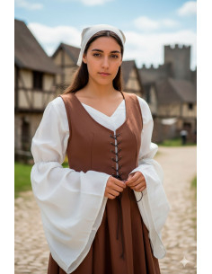 Sovvesta medievale Marketta da donna - Marrone