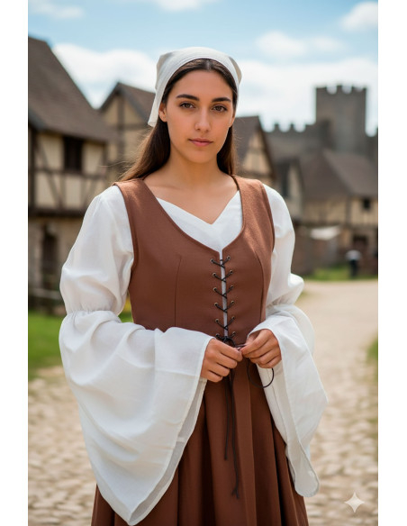 Sovvesta medievale Marketta da donna... Sovvesta medievale Marketta da donna...