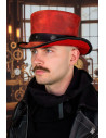 Cappello a cilindro Samedi - Rosso